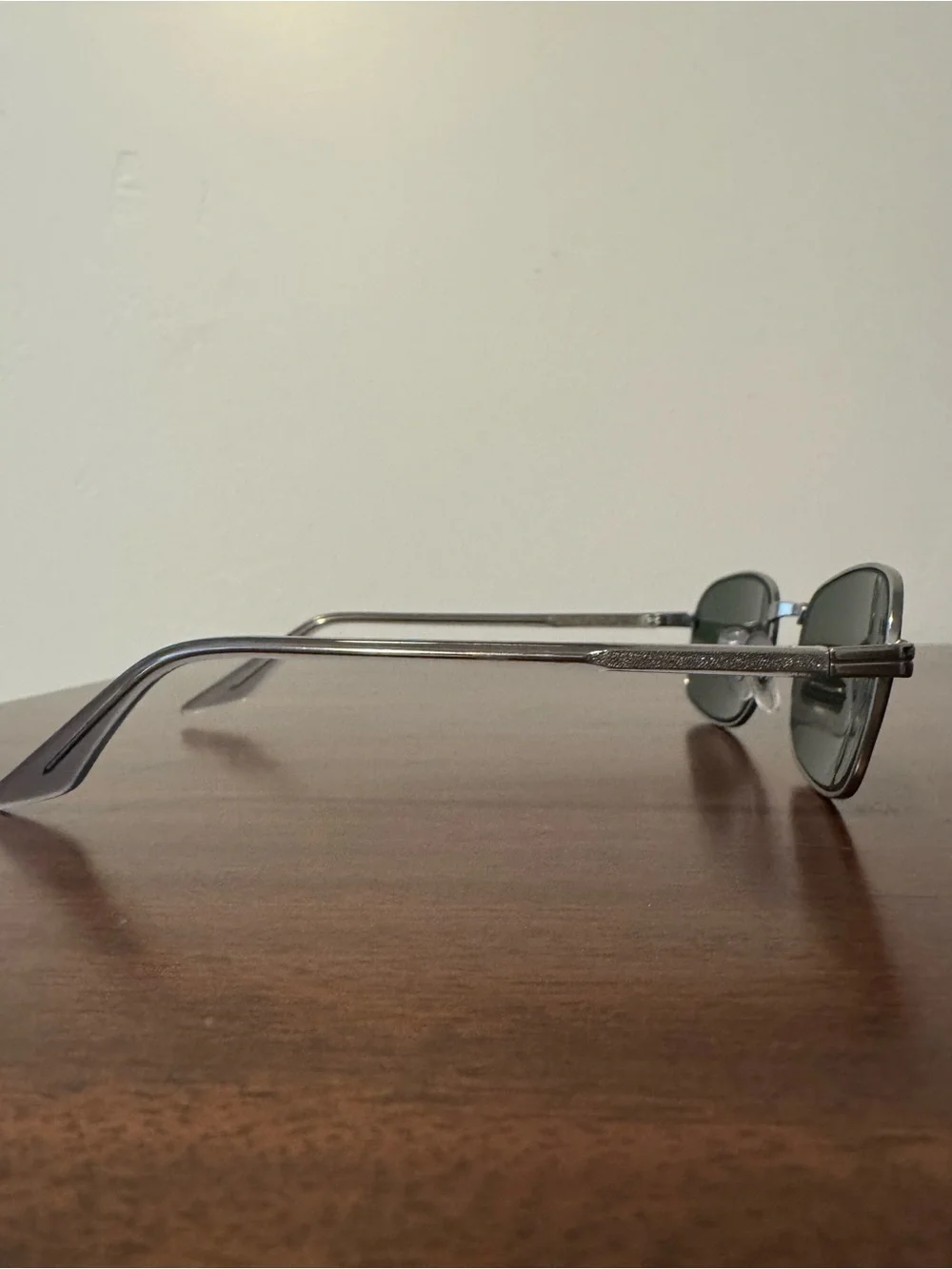 Vintage Ray-Ban by Bausch & Lomb W2189 Gunmetal Gray Sunglasses Dark Green Lens